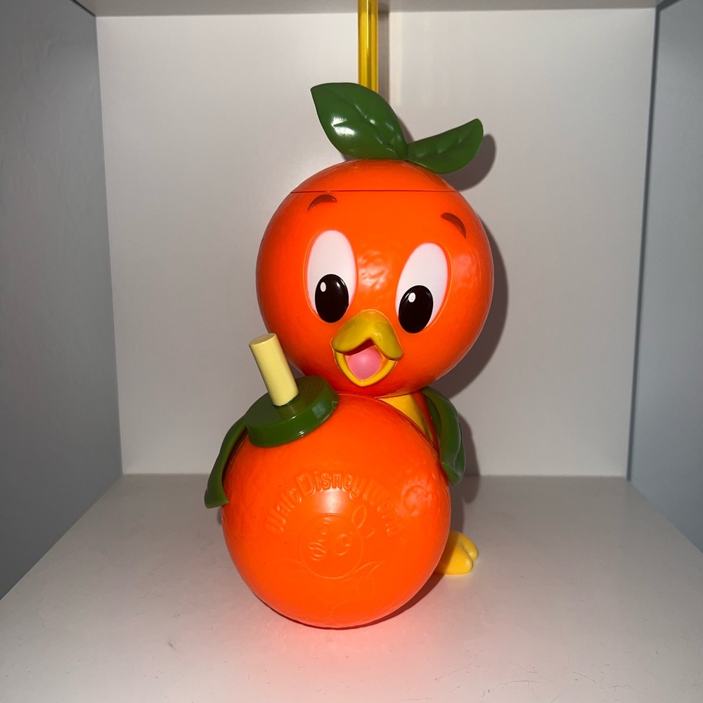 DisneyWorld 2023 Flower & Garden Orange Bird Sipper Cup